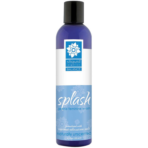 Sliquid Sliquid Balance Splash Gentle Feminine Wash, Naturally Unscented, 8.5 oz