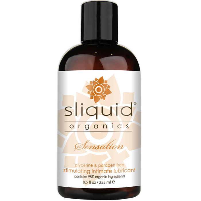 Sliquid Sliquid Organics Sensation Natural Stimulating Lubricant, 8.5 oz