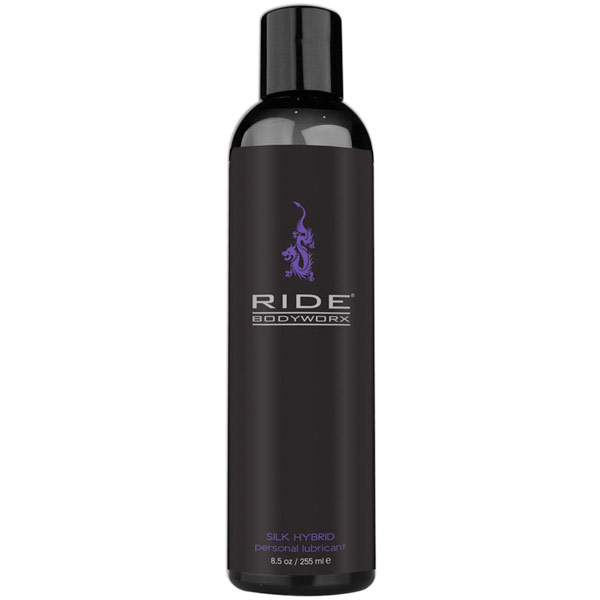 Sliquid Sliquid Ride BodyWorx Silk Hybrid Personal Lubricant, 8.5 oz