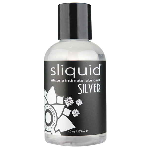 Sliquid Sliquid Silver Silicone Intimate Lubricant, 4.2 oz