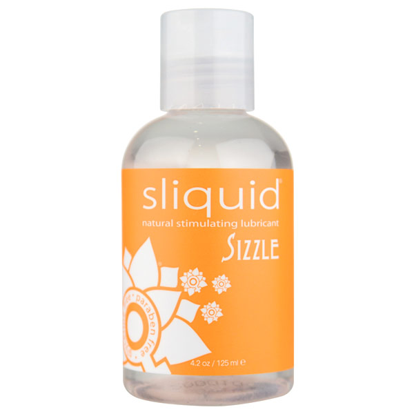Sliquid Sliquid Sizzle Natural Stimulating Lubricant, 4.2 oz