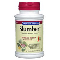 Nature's Answer Slumber (Sleep Aid Herbs) 50 Vegicaps from Nature's Answer