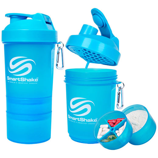 SmartShake SmartShake Original Shaker Cup 20 oz - Neon Blue, 1 Bottle