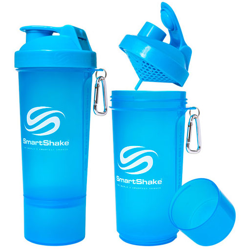 SmartShake SmartShake Slim Shaker Cup 17 oz - Neon Blue, 1 Bottle