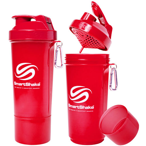 SmartShake SmartShake Slim Shaker Cup 17 oz - Neon Red, 1 Bottle