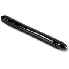 California Exotic Novelties Smooth Double Dong 18 Inch - Black Jack, California Exotic Novelties