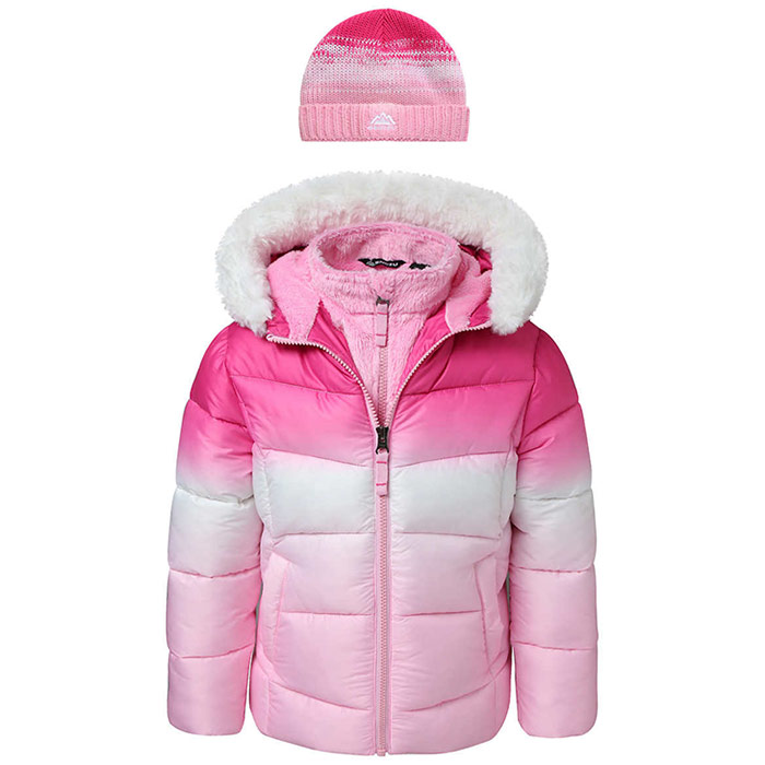 Snozu Girls Softshell Jacket, Berry