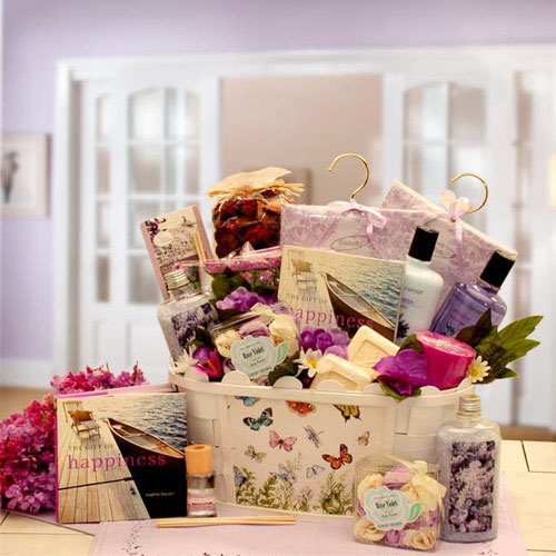 Elegant Gift Baskets Online So Serene Spa Essentials Gift Set without Book, Small Size, Elegant Gift Baskets Online