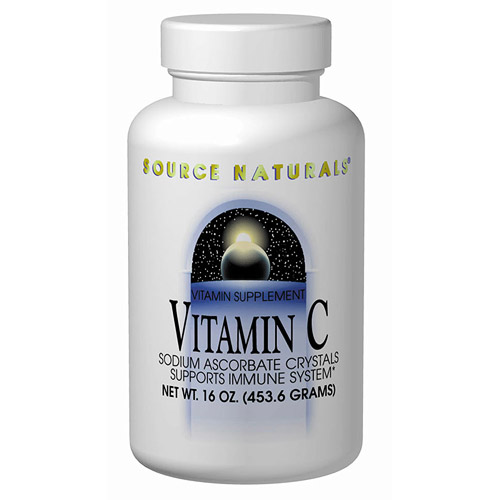 Source Naturals Sodium Ascorbate Buffered Vitamin C Crystals 16 oz from Source Naturals