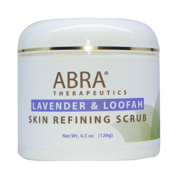 Abra Therapeutics Skin Refining Scrub, Lavender & Loofah, 4.5 oz, Abra Therapeutics