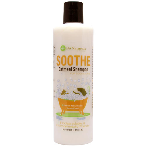 Pet Naturals of Vermont Soothe Oatmeal Shampoo for Dogs & Cats, 16 oz, Pet Naturals of Vermont