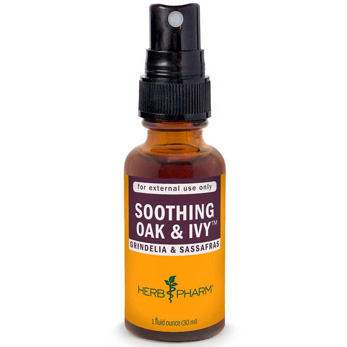 Herb Pharm Soothing Oak & Ivy Compound (Grindelia - Sassafras) Liquid, 1 oz, Herb Pharm