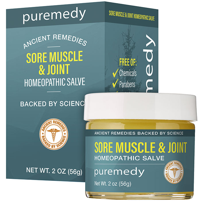 Puremedy Sore Muscle & Joint Relief Salve, 2 oz, Puremedy