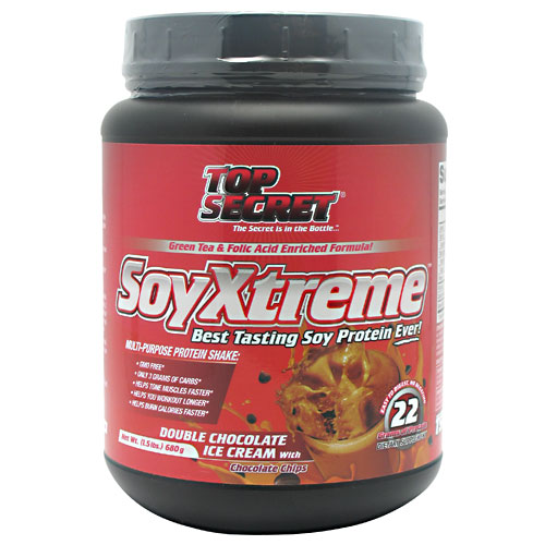 Top Secret Nutrition SoyXtreme, Soy Protein Shake, 1.5 lb, Top Secret Nutrition