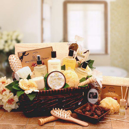 Elegant Gift Baskets Online Spa Therapy Relaxation Gift Hamper, Elegant Gift Baskets Online
