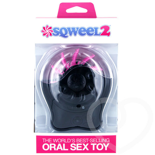 Sqweel 2 Sqweel 2, Oral Sex Simulator for Women, Black