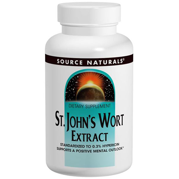 Source Naturals St. John's Wort Extract 300mg 240 tabs from Source Naturals