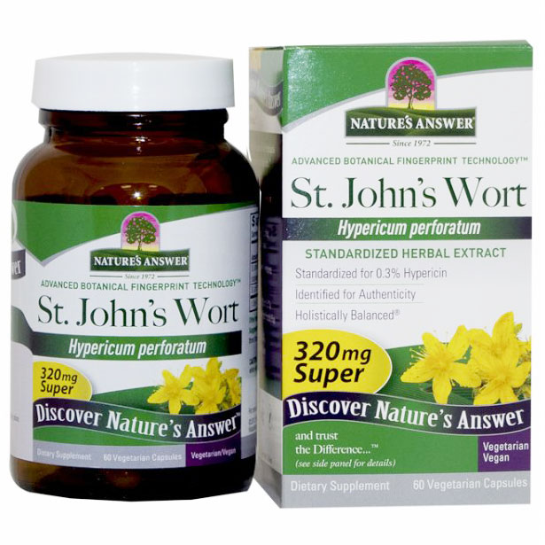 Nature's Answer St. John's Wort Extract Super 60 vegicaps from Nature's Answer
