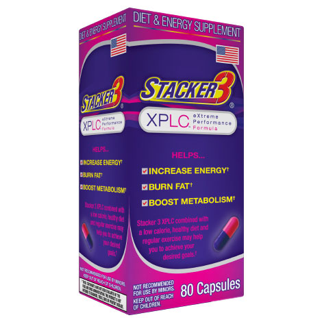 NVE Pharmaceuticals Stacker 3 XPLC Value Pack, 80 Capsules, NVE Pharmaceuticals