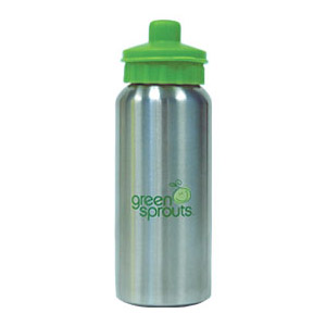 Green Sprouts Stainless Steel Bottle, 12 oz, 1 Bottle, Green Sprouts