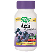 Nature's Way Standardized Acai, 60 vegicaps from Nature's Way