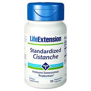 Life Extension Standardized Cistanche, 30 Vegetarian Capsules, Life Extension