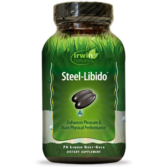 Irwin Naturals Steel Libido, 75 Liquid Gel Caps, Irwin Naturals