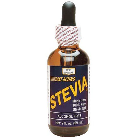 Only Natural Inc. Stevia Liquid, Stevia Leaf Extract 4:1, 2 oz, Only Natural Inc.