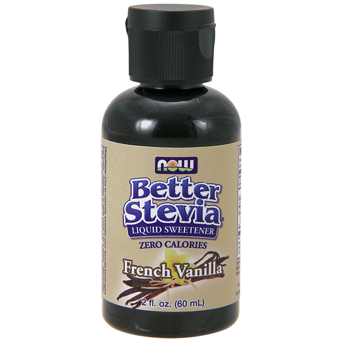 NOW Foods Stevia Extract Liquid - French Vanilla, 2 oz, NOW Foods