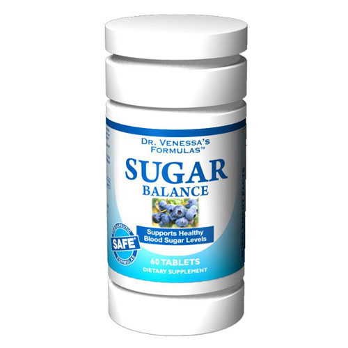 Dr. Venessa's Formulas Sugar Balance Support, 60 Tablets, Dr. Venessa's Formulas