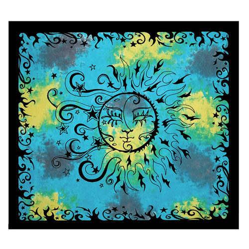 Glow Industries Wonder Walls Sun & Moon Tapestry, Glow Industries