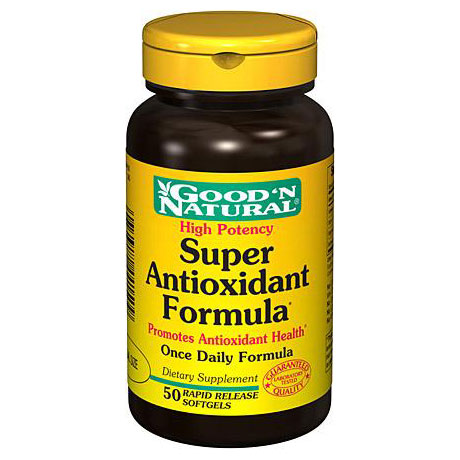 Good 'N Natural Super Antioxidant Formula, 50 Softgels, Good 'N Natural