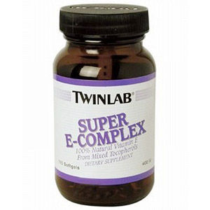 Twinlab Super E Complex 400 IU Vitamin E 100 softgels from Twinlab