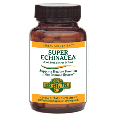 Herb Pharm Super Echinacea, 60 Vegetarian Capsules, Herb Pharm