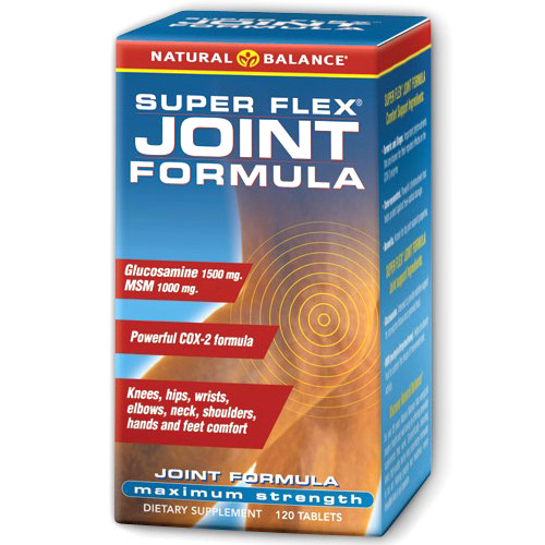 Natural Balance Super Flex Joint Formula, 120 Tablets, Natural Balance