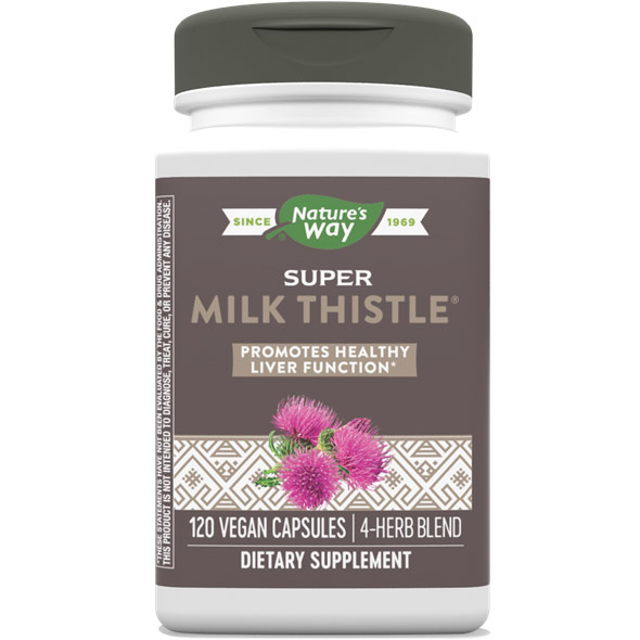 Enzymatic Therapy Super Milk Thistle, 120 Veg Capsules, Enzymatic Therapy