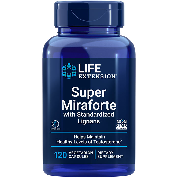 Life Extension Super MiraForte with Standardized Lignans, 120 Capsules, Life Extension