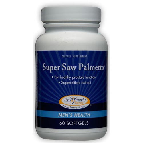 Enzymatic Therapy Super Saw Palmetto, 60 Softgels, Enzymatic Therapy