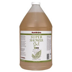 NutriBiotic Super Shower Gel Non-Soap, Vanilla Chai, Economy Size, 1 Gallon, NutriBiotic