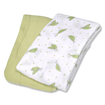 Summer Infant SwaddleMe Muslin Baby Blanket - Sweet Pea, 2 Pack, Summer Infant