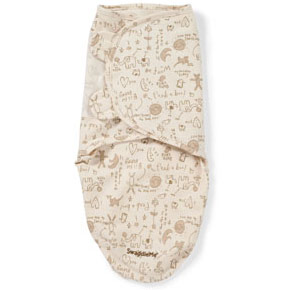 Summer Infant SwaddleMe Baby Wrap Organic Cotton Small/Medium - Bunny, 1 ct, Summer Infant