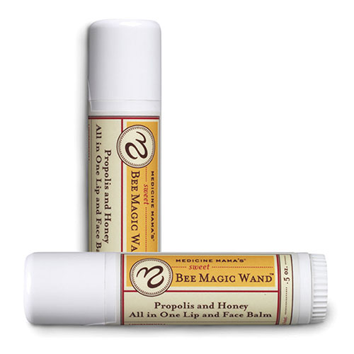 Medicine Mama's Sweet Bee Magic Wand, All in One Lip & Face Balm, 0.5 oz Stick, Medicine Mama's