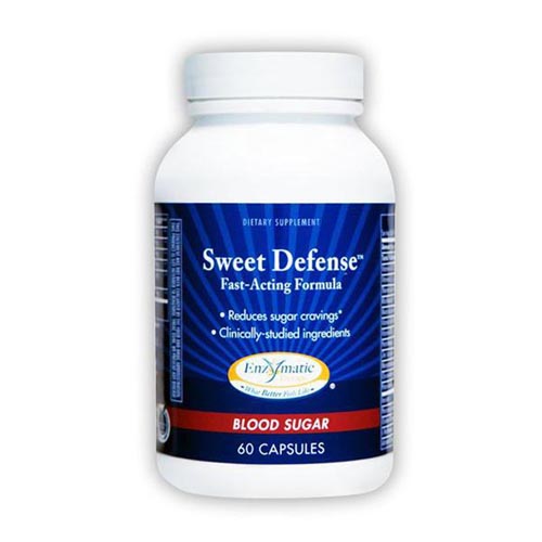 Enzymatic Therapy Sweet Defense, 60 Capsules, Enzymatic Therapy