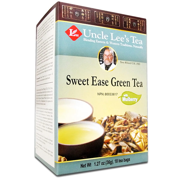 Uncle Lee's Tea Sweet Ease Green Tea, 18 Tea Bags, Uncle Lee's Tea