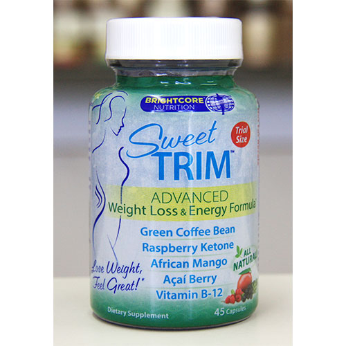 Brightcore Nutrition Sweet Trim Trial Size, 45 Capsules, Brightcore Nutrition