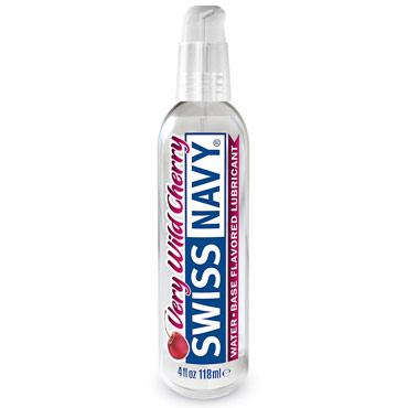 MD Science Lab Swiss Navy Flavored Lubricant - Very Wild Cherry, 4 oz, MD Science Lab