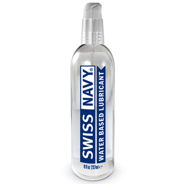MD Science Lab Swiss Navy Water Based Lubricant, 8 oz, MD Science Lab