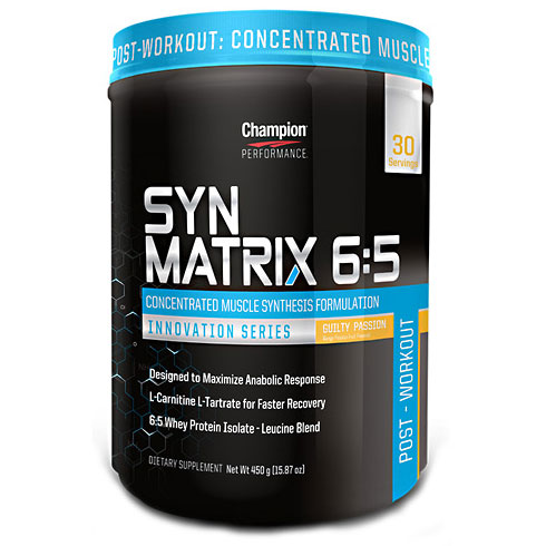 Champion Nutrition SYN Matrix 6:5, Concentrated Muscle Synthesis Post-Workout, 30 Servings, Champion Nutrition