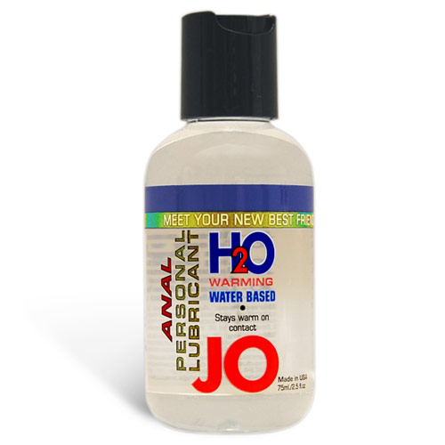 System JO JO Anal H2O Warming Personal Lubricant, Water Based, 2.5 oz, System JO