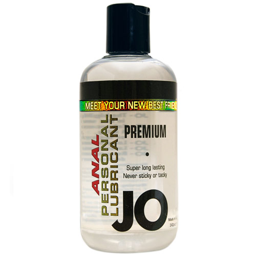 System JO JO Anal Premium Personal Lubricant, Silicone Based, 8 oz, System JO